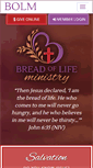 Mobile Screenshot of breadoflife-ministry.org